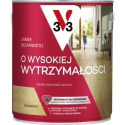 V33 Lakier do parkietu o wysokiej wytrzymałości 0,75L Połysk