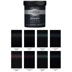 LIBERON Farba Barwy Czerni Liberon 500ml Czarna purpura mat