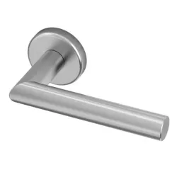 UE KLAMKA SALO SZYLD OKRĄGŁY 50mm CLAQ 35-65 Matowa Stal nierdzewna