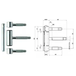 Otlav ZAWIAS OT 320 200 (3T) 10 szt. Galwanizowany