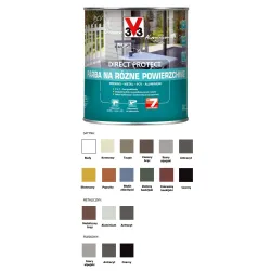 V33 Direct Protect Farba Różne Powierzchnie 0,75L Papryka