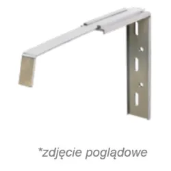 aluron Wspornik parapetu ALURON Classic 40/150-225 Szary RAL7016