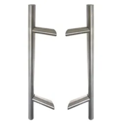 Wala  Pochwyt obustronny P45/P10 gat. 304, fi 30 mm, 1000/1200 mm  Stal nierdzewna szlifowana