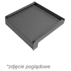 aluron Zaślepka do parapetu ALURON 40/180 Szary RAL7016