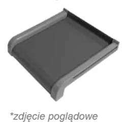 aluron Zaślepka PCV do parapetu ALURON Soft line Oliwkowy C33