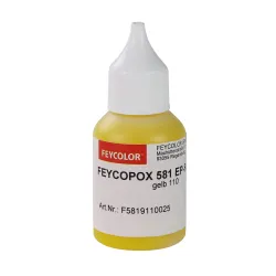 FEYCOLOR FEYCOPOX 581 Gelb EP-Farbstoff 25ml Żółty