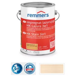 remmers Impregnat lazurujący do drewna HK-Lazura 3w1 200ml Biały remmers Impregnat lazurujący do drewna HK-Lazura 3w1 200ml Biały