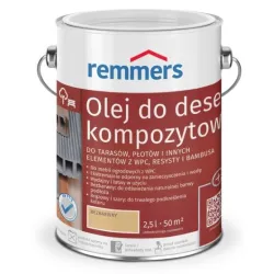 remmers Olej do desek KOMPOZYTOWYCH 0,75L Bezbarwny remmers Olej do desek KOMPOZYTOWYCH 0,75L Bezbarwny