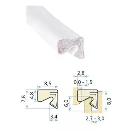 Schlegel Uszczelka okienna QLON QL-3034 25m Biały