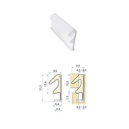 Schlegel Uszczelka drzwiowa QLON QL-3091 25m Bialy