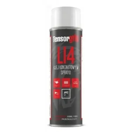 TENSORGRIP Klej Tensorgrip L14 a 500 ml aerozol Bezbarwny