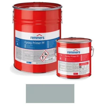 remmers Pigmentowana powłoka gruntująca i warstwa bazowa Epoxy Primer PF 12kg srebrnoszary
