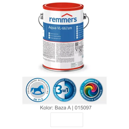 remmers Aqua VL-66/sm-Venti-Lack 3in1 0,75L Baza A