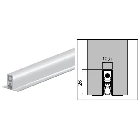 Ellen Uszczelnienie automatyczne MATIC OMEGA 1230 mm Srebrny