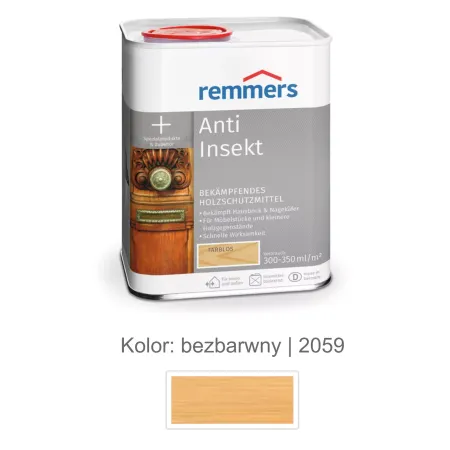 remmers Anti-Insekt 0,75L Bezbarwny