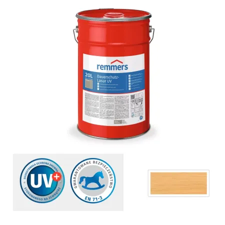 remmers Lakierobejca dekoracyjna UV 20L Bezbarwny