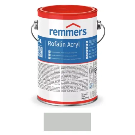 remmers Farba chroniąca przed czynnikami atmosferycznymi Rofalin Acryl 5L Jasnoszary