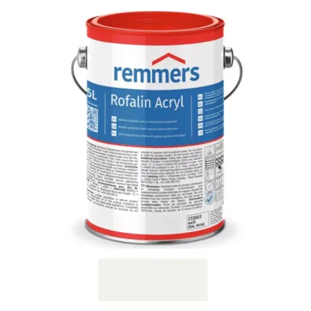 remmers Farba chroniąca przed czynnikami atmosferycznymi Rofalin Acryl 10L Biały