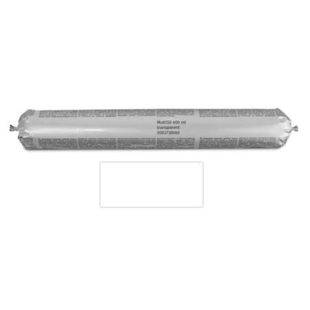 remmers Uniwersalny, alkoksysieciujący uszczelniacz silikonowy MultiSil 12 x 600ml Bezbarwny