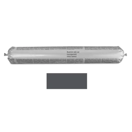 remmers Uniwersalny, alkoksysieciujący uszczelniacz silikonowy MultiSil 12 x 600ml Ciemnoszary