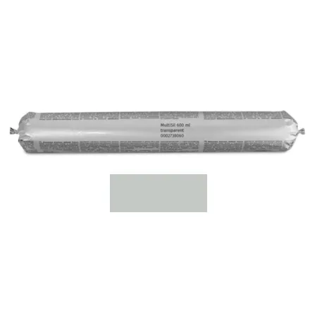 remmers Uniwersalny, alkoksysieciujący uszczelniacz silikonowy MultiSil 12 x 310ml Jasnoszary
