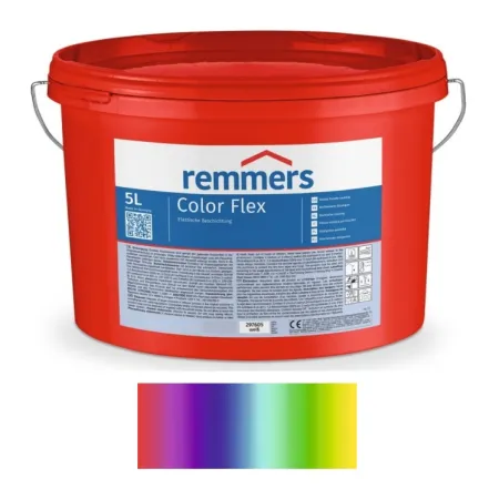 remmers Powłoka elewacyjna o wysokiej elastyczności Color Flex 12,5L Z kolekcji barw