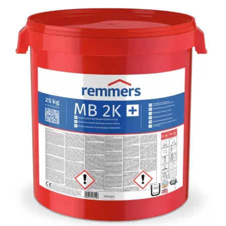 remmers Dwukomponentowa, wielofunkcyjna hydroizolacja budowlana MB 2K 25kg 