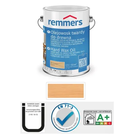 remmers Olejowosk twardy do drewna 2,5L Bezbarwny
