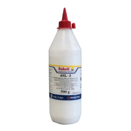 RAKOLL Wodoodporny klej do drewna RAKOLL GXL-3 - 500 g biały