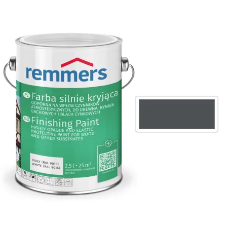 remmers Farba silnie kryjąca Deckfarbe 5L Antracyt