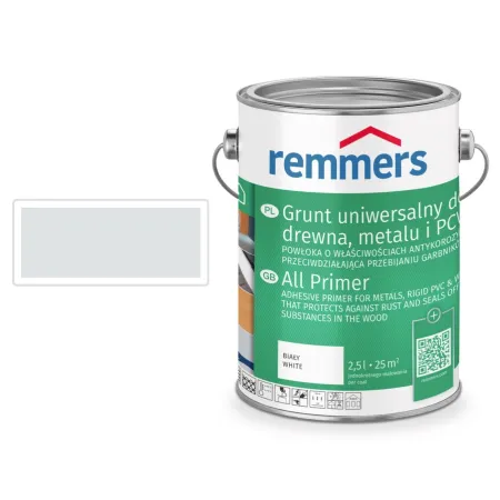 remmers Grunt uniwersalny do drewna, metalu i PCV 0,75L Szary