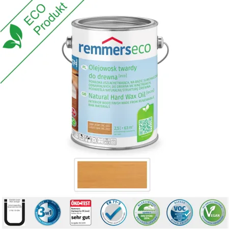 remmers Olejowosk twardy do drewna [eco] 2,5L Dąb jasny