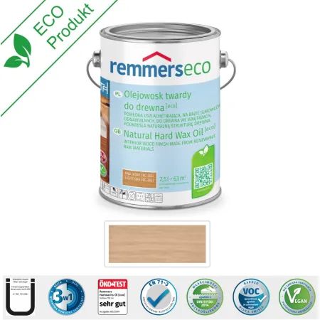 remmers Olejowosk twardy do drewna [eco] 2,5L Biały