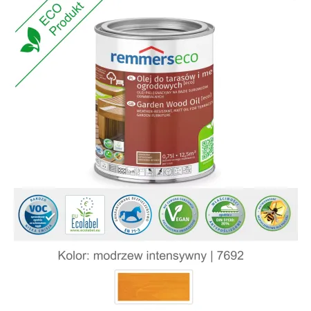 remmers Olej wodny do drewna tarasu 0,75L Modrzew intensywny