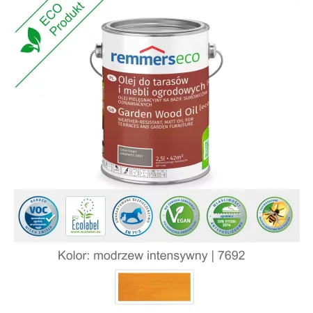 remmers Olej wodny do drewna tarasu 2,5L Modrzew intensywny