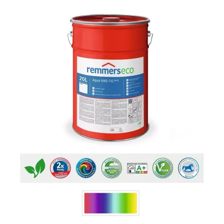 remmers Aqua HWS-712-Hartwachs-Siegel [eco] 20L Kolory niestandardowe