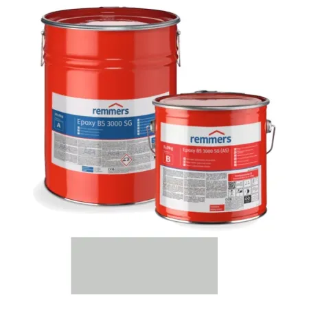 remmers Wodne, pigmentowane zamknięcie o jedwabistym połysku Epoxy BS 3000 SG, 5kg Jasnoszary