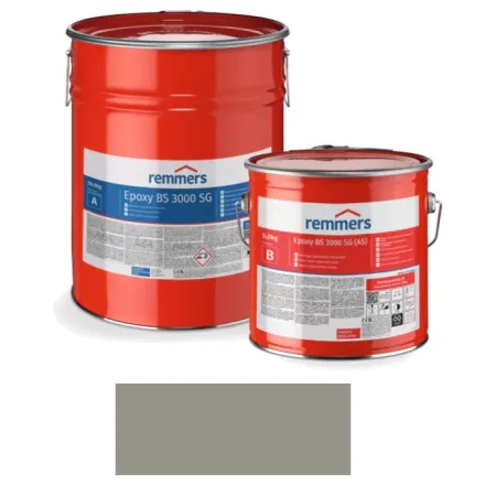 remmers Wodne, pigmentowane zamknięcie o jedwabistym połysku Epoxy BS 3000 SG, 25kg Szary kamienny