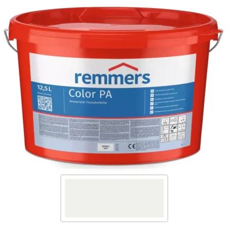 remmers Wysokiej jakości czysto akrylowa farba elewacyjna Color PA, 12,5L Biały