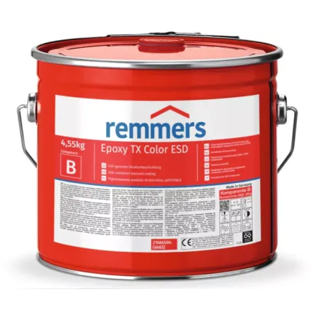 remmers Pigmentowana powłoka strukturalna Epoxy TX Color ESD Niestandardowy