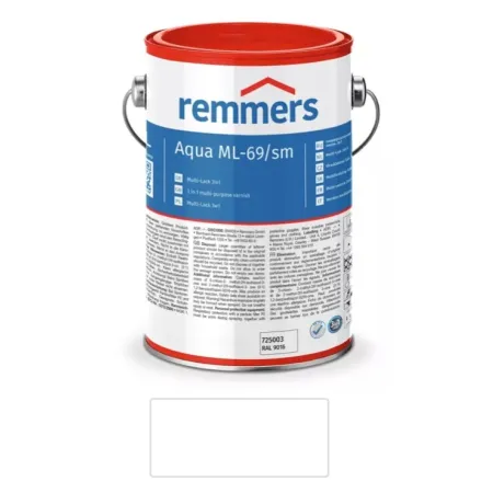 remmers  System farb do metali Aqua ML-69/sm-Multi-Lack 3w1 20L Biały
