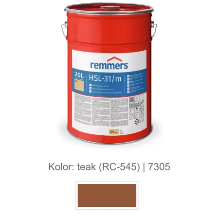 remmers HSL-31/m-Profi-Holzschutz-Lasur 3in1 2,5L Teak