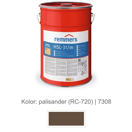 remmers HSL-31/m-Profi-Holzschutz-Lasur 3in1 5L Palisander