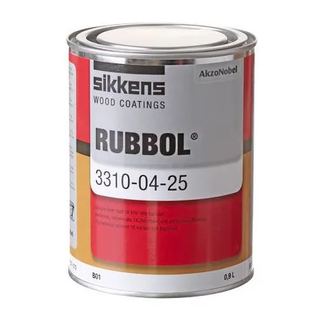 Akzo Nobel Sikkens Rubbol WF 3310-04-25 lakier nawierzchniowy pół mat, renowacja 0,9 L Biały