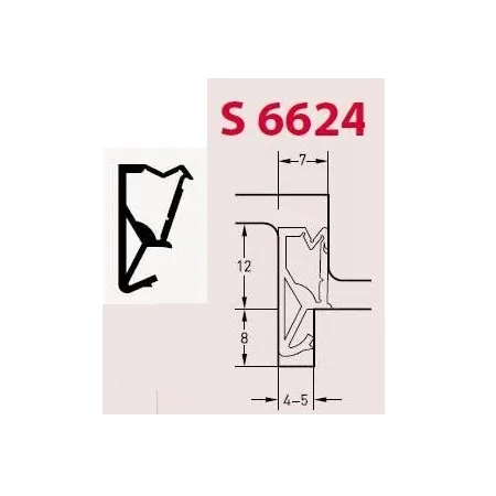 Deventer Uszczelka S 6624 120m K0  Brąz rustykalny
