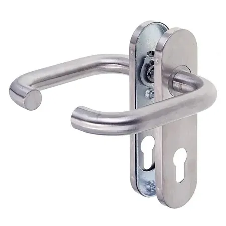DormaKaba KLAMKA DORMAKABA PURE 8100/7051K 72MM PZ, S/S MAT, SZYLD DŁUGI Stal nierdzewna