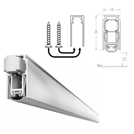 UE USZCZELKA OPADAJĄCA CHRONOSOFT 15x30 830mm (>680mm) 