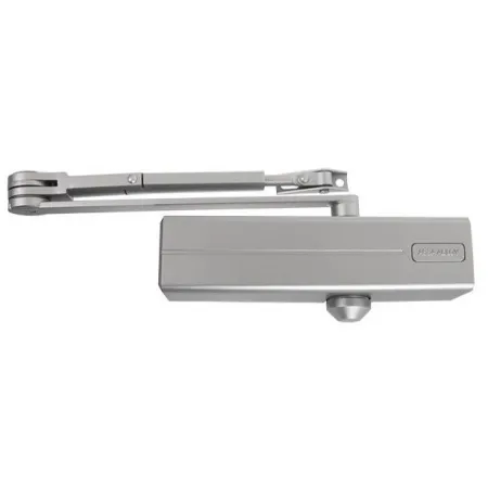 Assa Abloy Samozamykacz Assa Abloy DC120 z ramieniem z blokadą Srebrny EV1