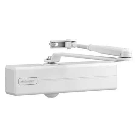 Assa Abloy Samozamykacz Assa Abloy DC120 z ramieniem standardowym Biały 9016