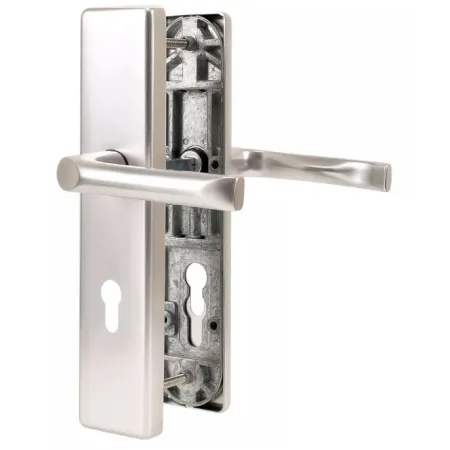 UE KLAMKA JUNO 92WB (PZ) (F1) [GD 85-95mm] Srebrny
